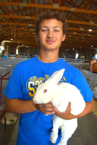 Nienhaus feels good about his rabbits
